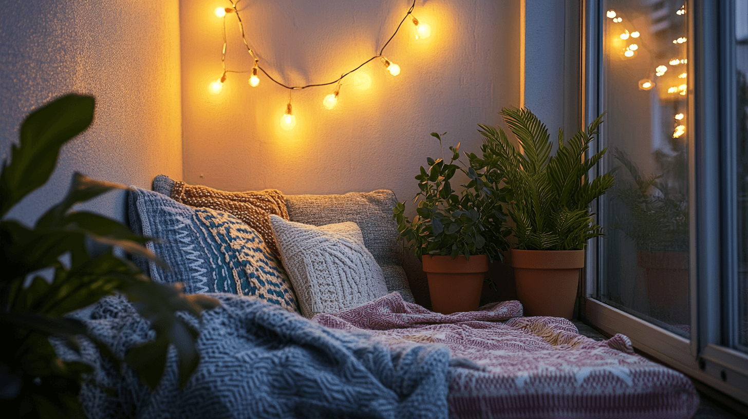 Decorative elements for a cozy atmosphere