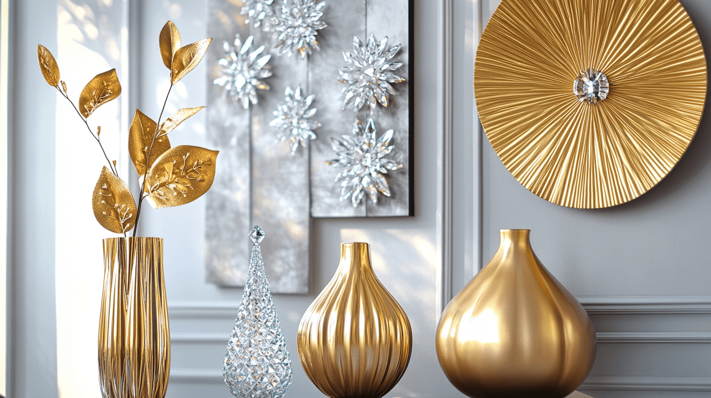 Decorative accents for modern glamour
