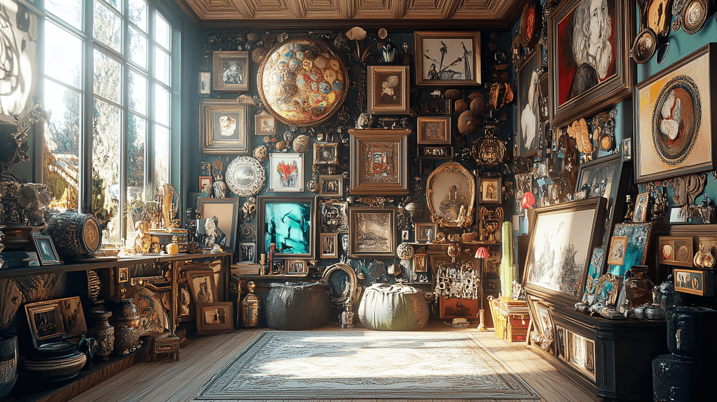 Decoration in Maximalism: Art and Curiosities