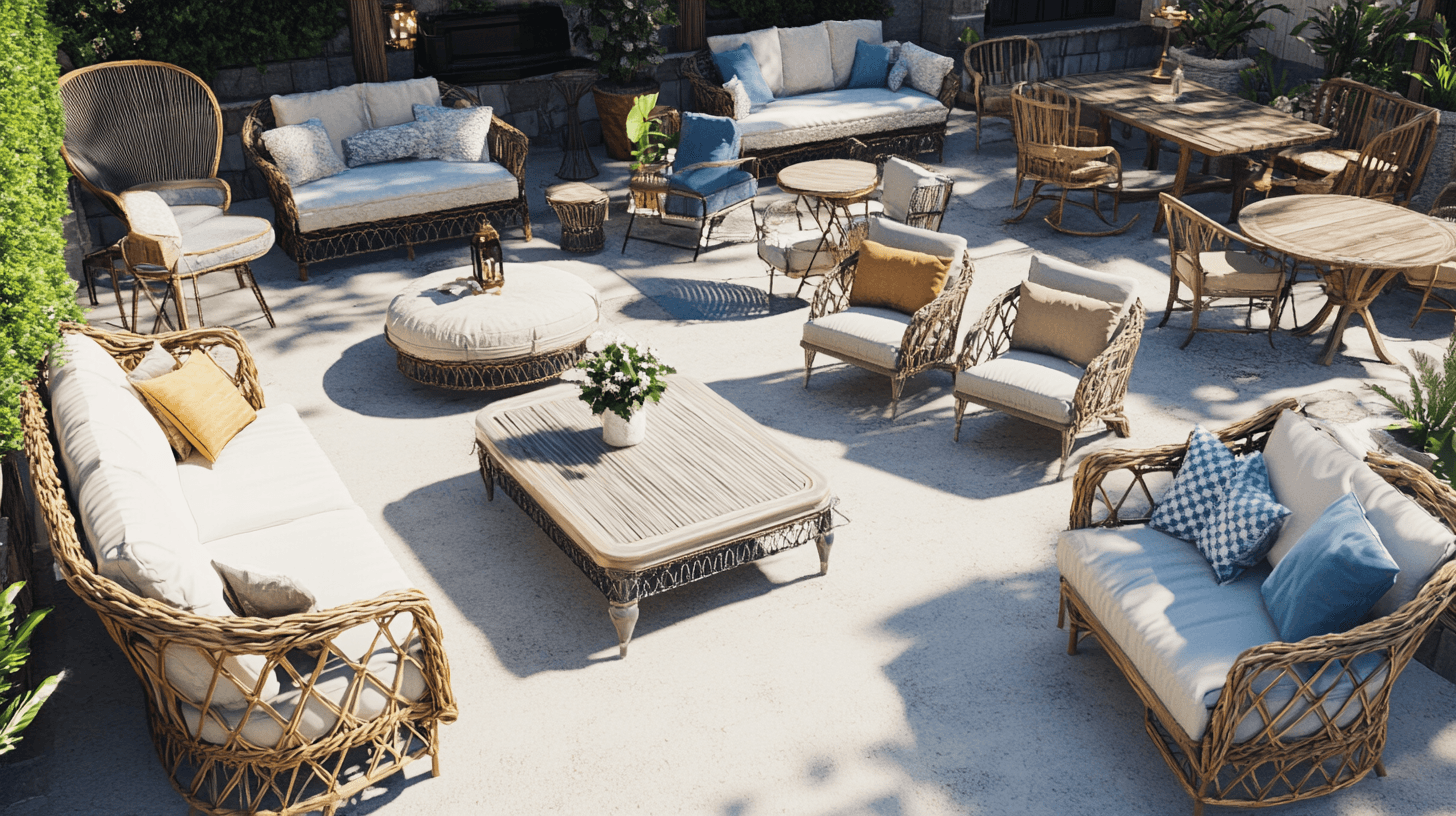The right furniture for your garden lounge