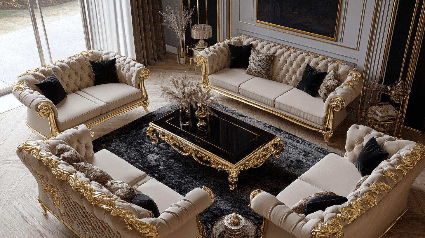 Gold and Black: The Perfect Symbiosis for Luxurious Interior Design