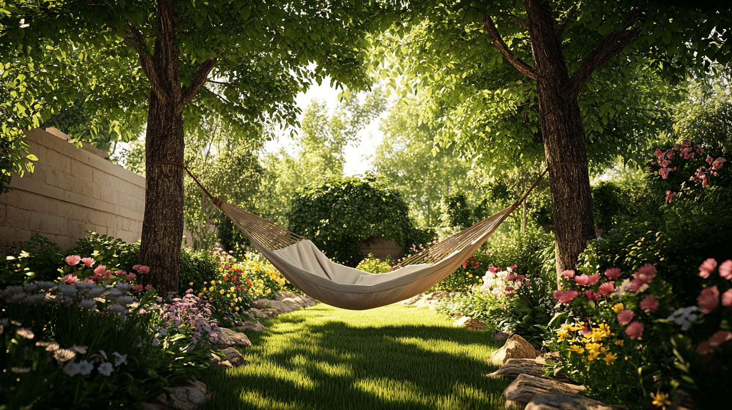 Hammocks in the Garden: Relaxation Under the Open Sky