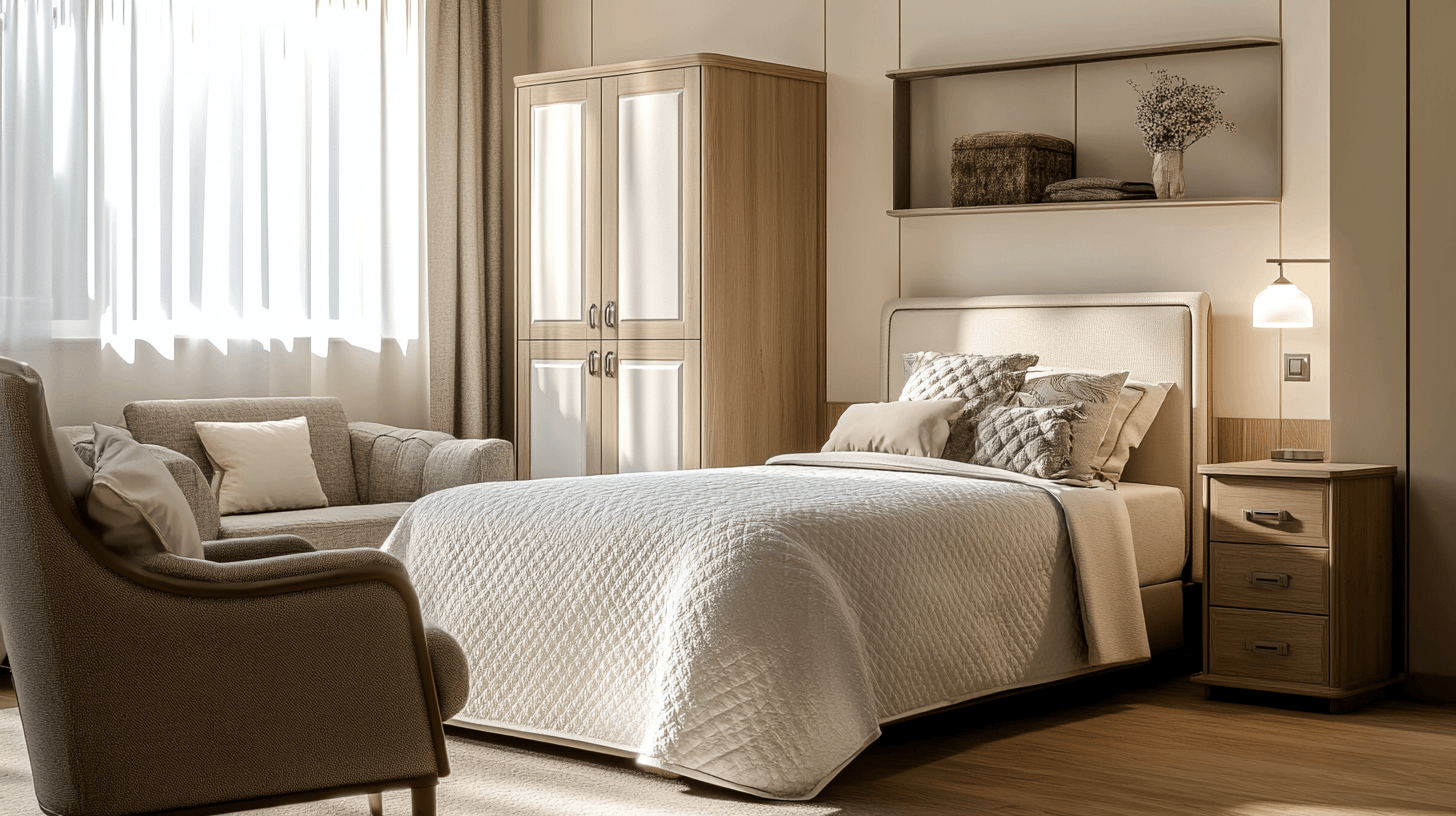 The right furniture selection for the guest room