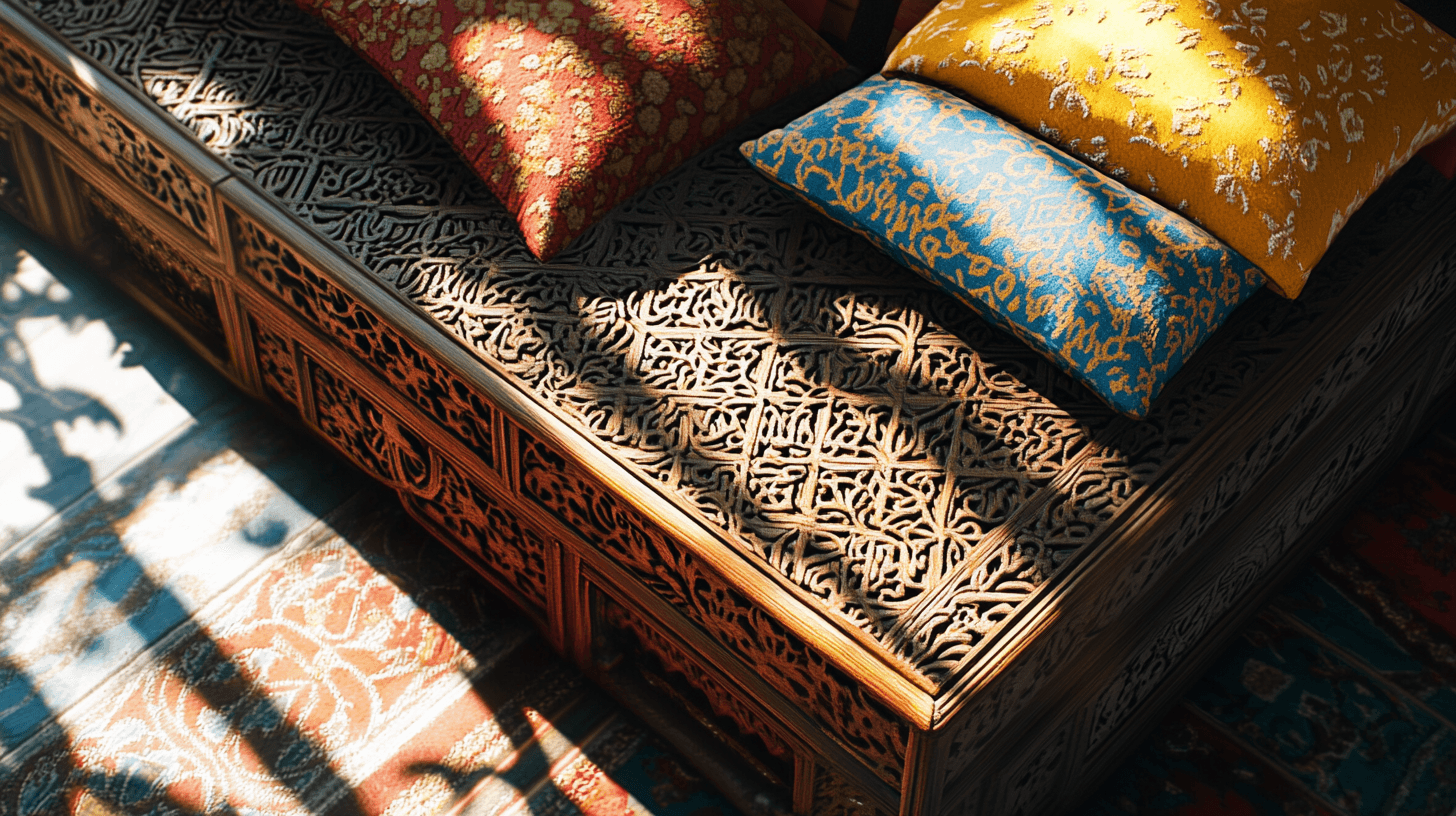 Furniture in oriental style