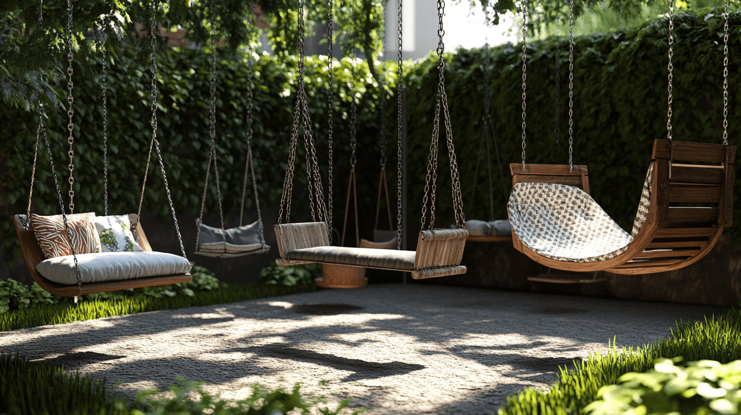 Swings for the Garden: Variety and Comfort
