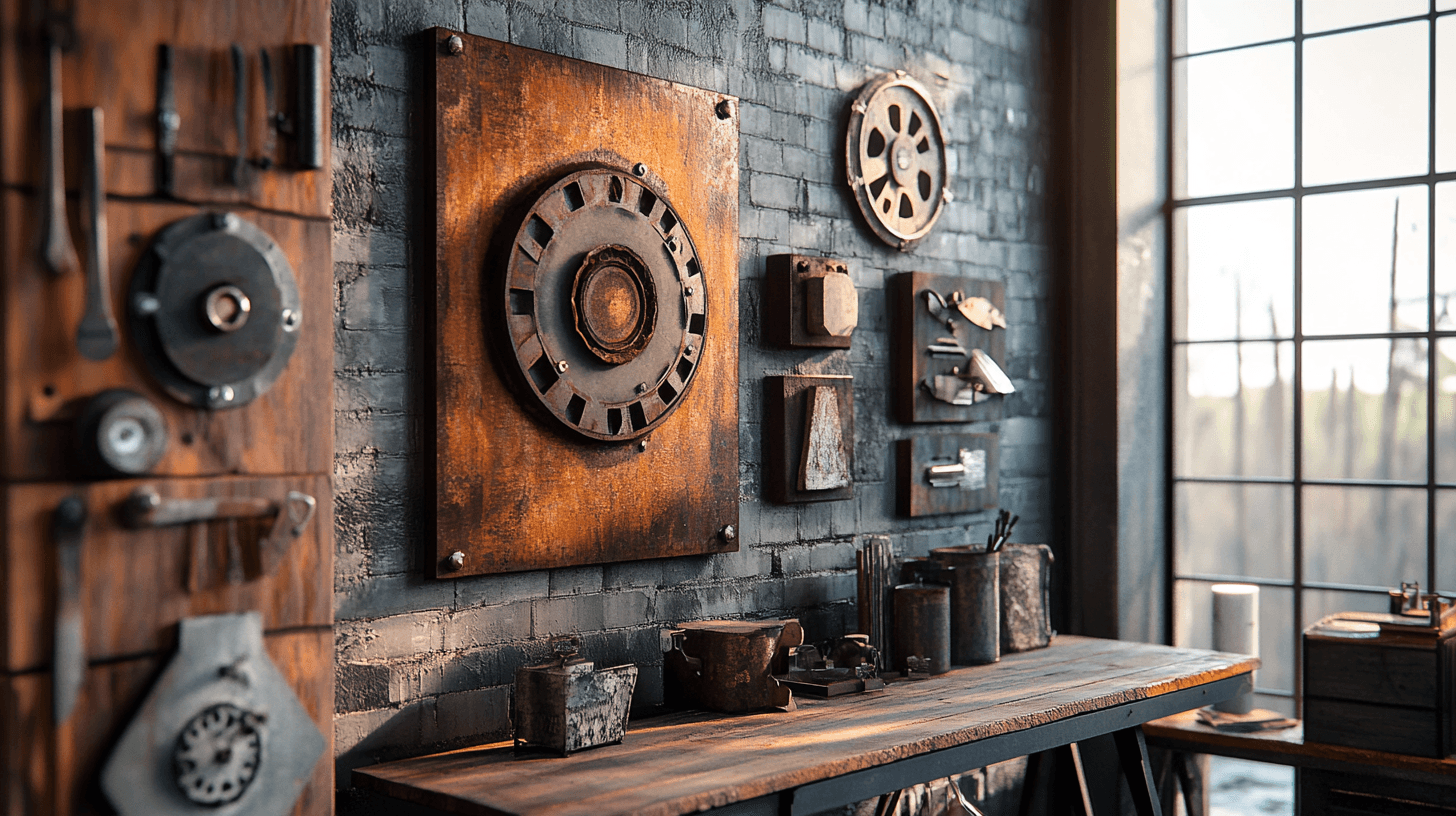 Decoration in Industrial Style: Less is more