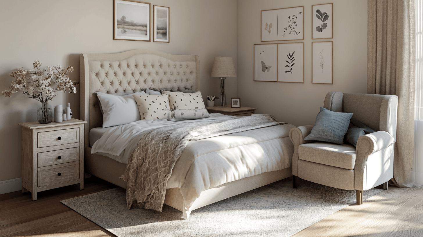 The right furniture selection for the guest room