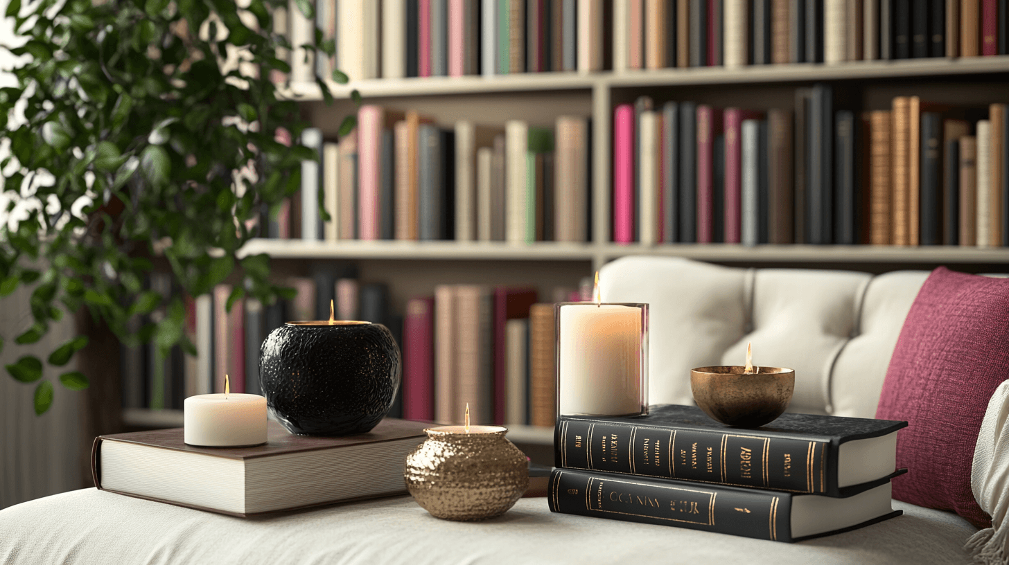 Decoration and accessories for the library