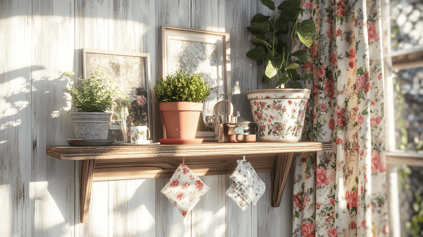 Decoration in Cottagecore Style: Natural Materials and Floral Patterns