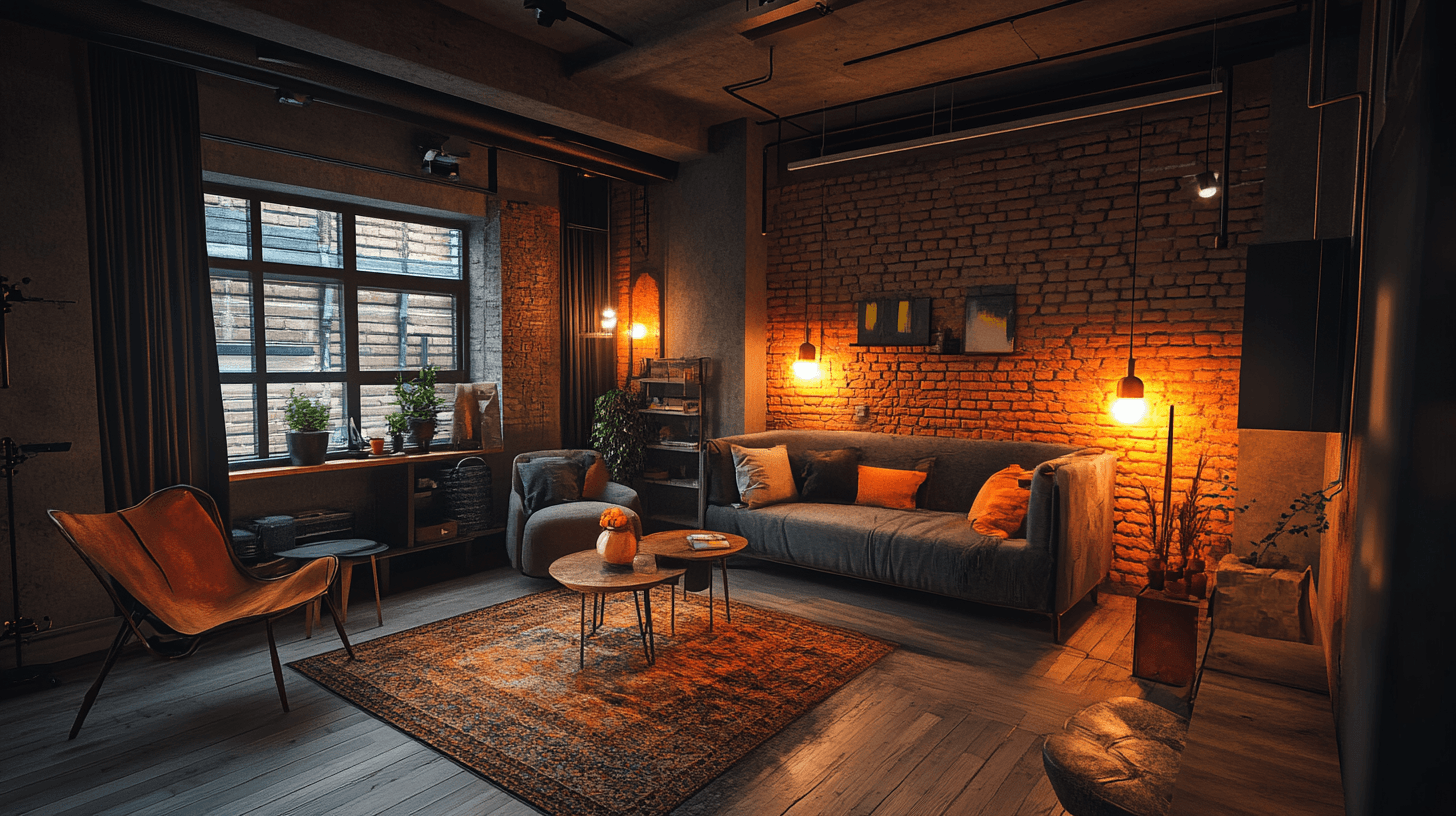 Guest room in loft style: Modern and cozy at the same time
