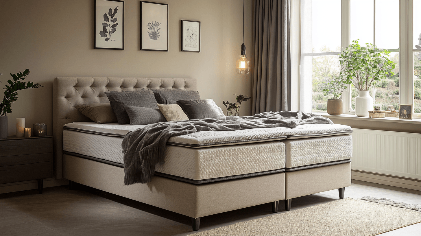 Integration of box spring beds into bedroom design