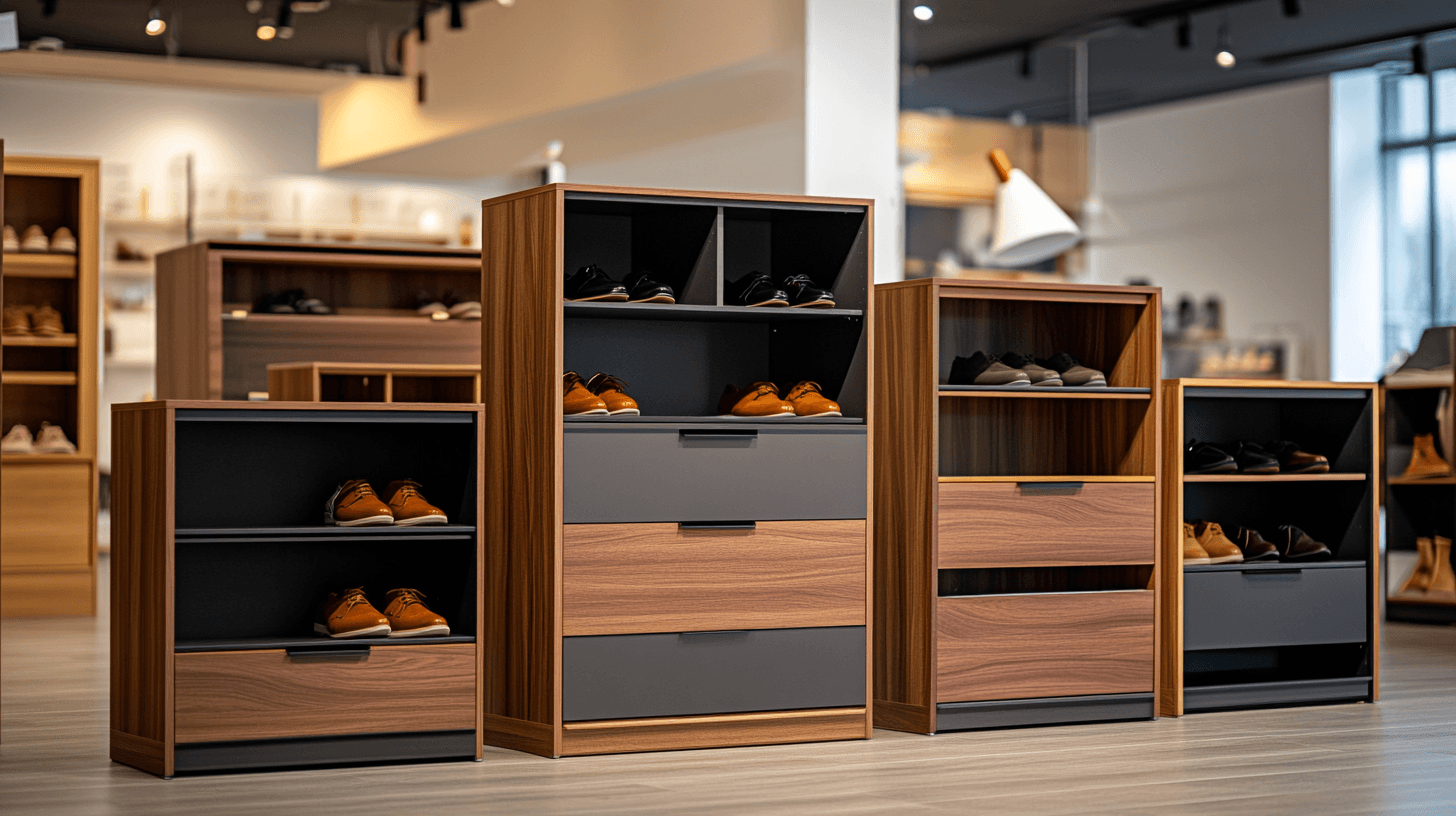 Different types of shoe cabinets
