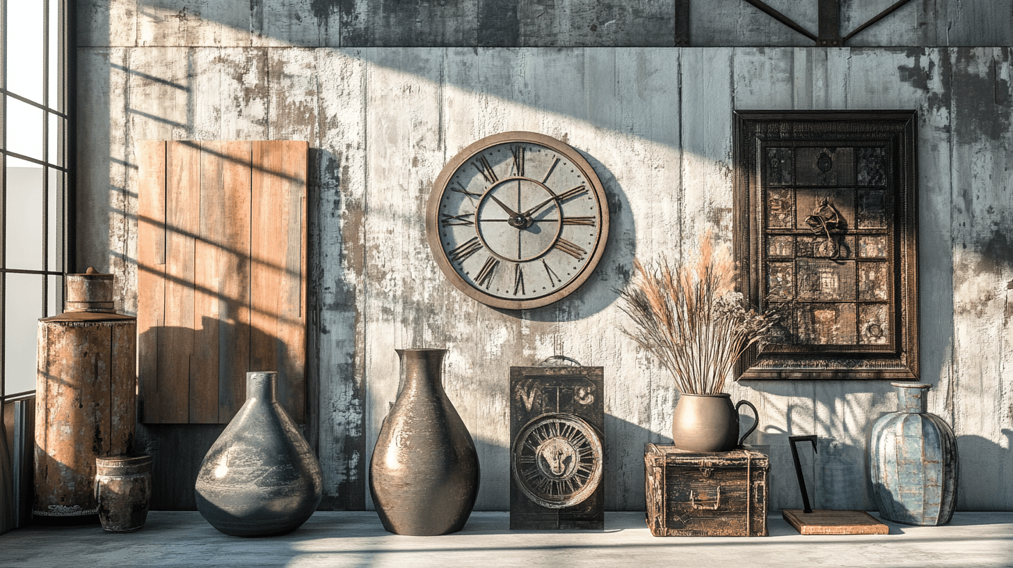 Decoration in Industrial Chic: Less is more