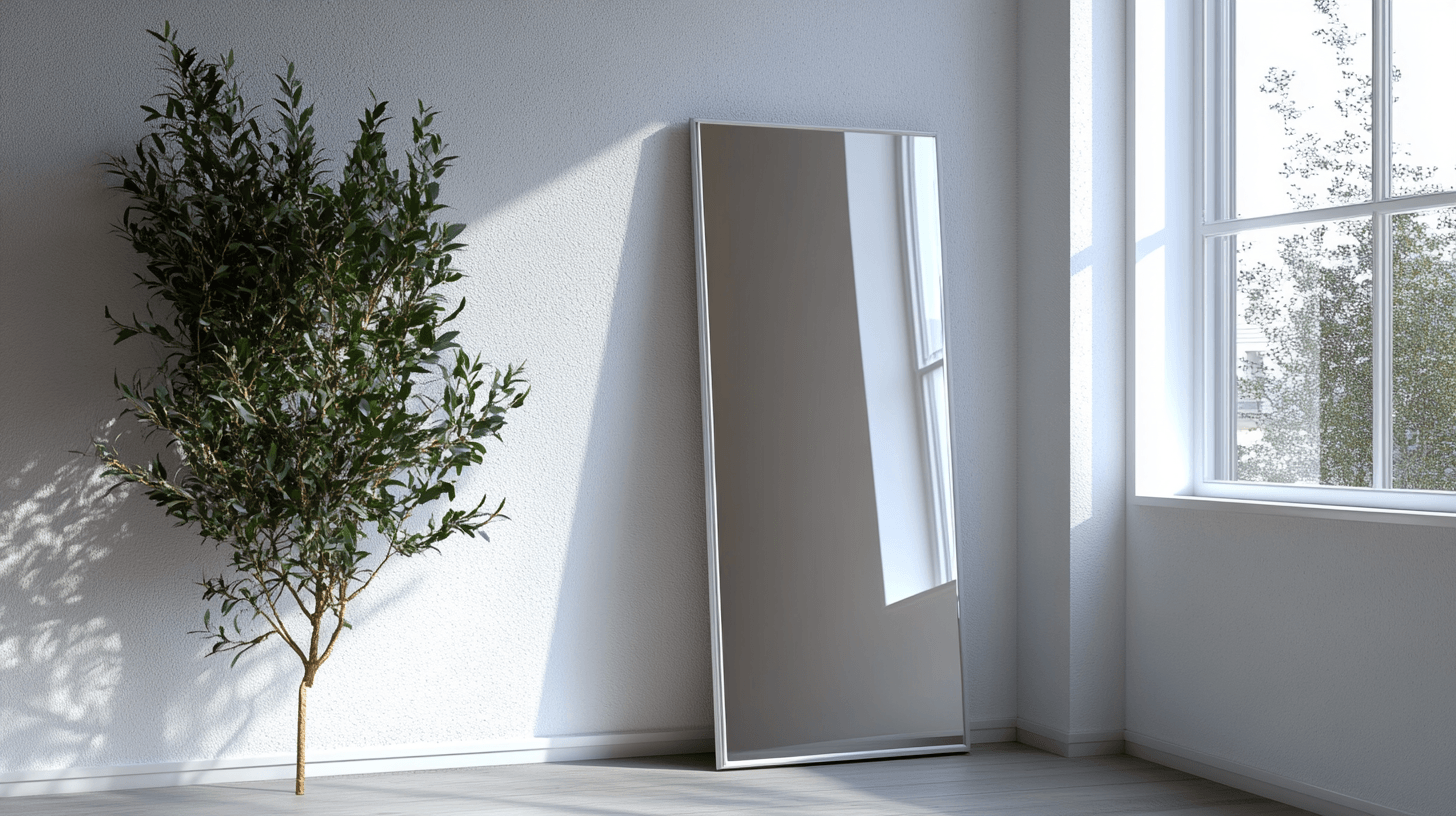 The correct placement of wall mirrors