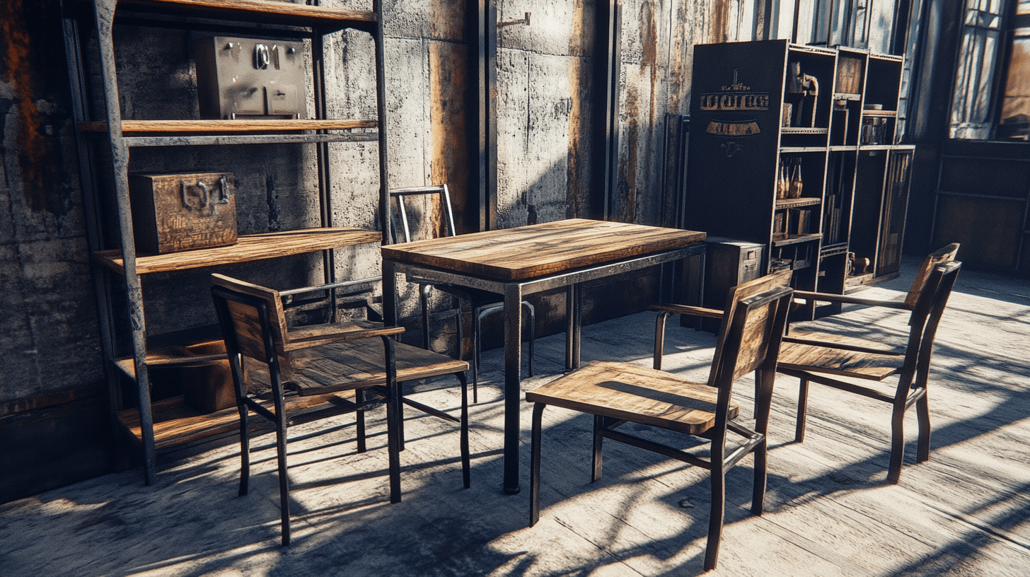 Furniture in Industrial Style: Functionality meets Design