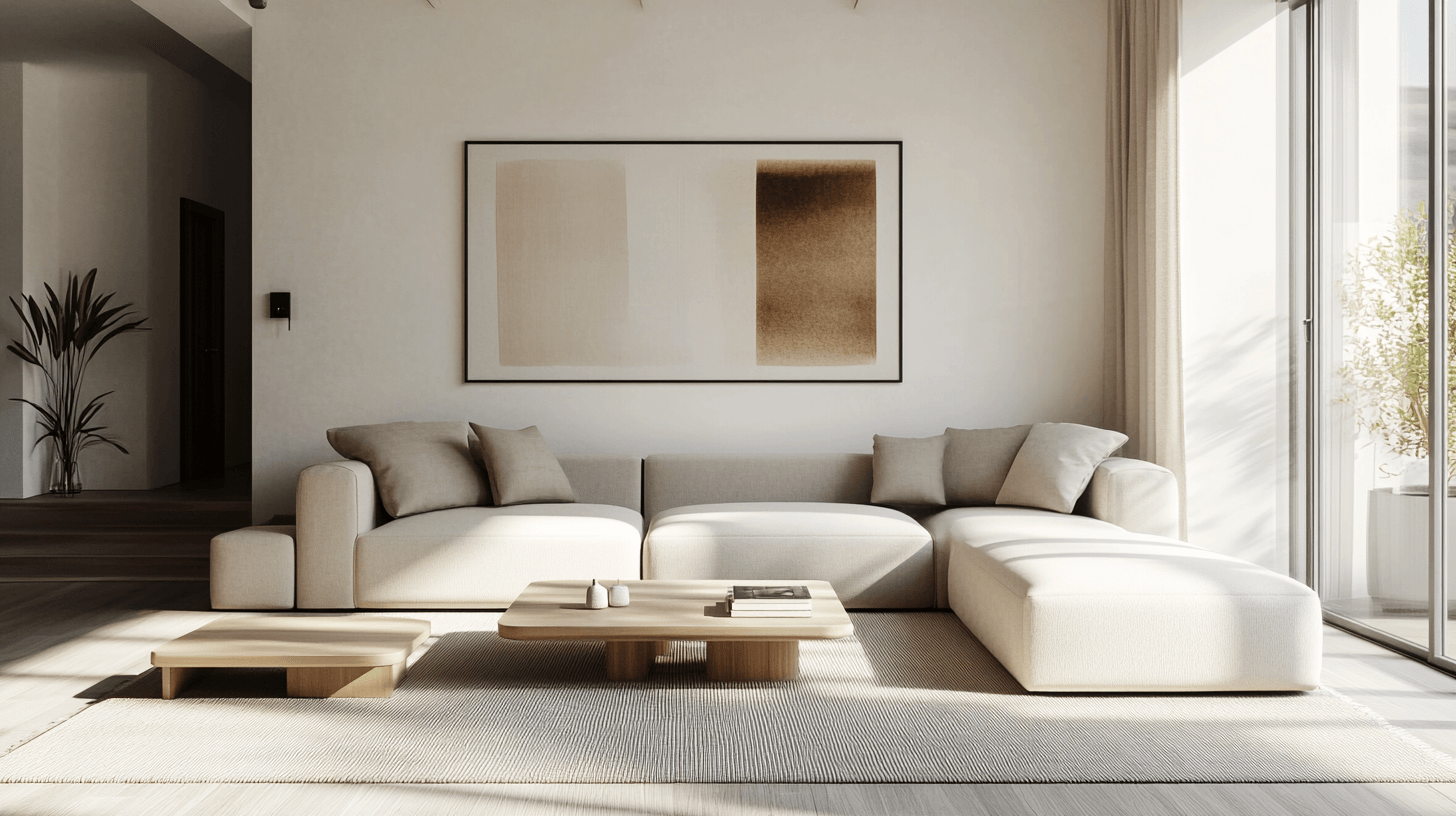Modern furniture for the living room