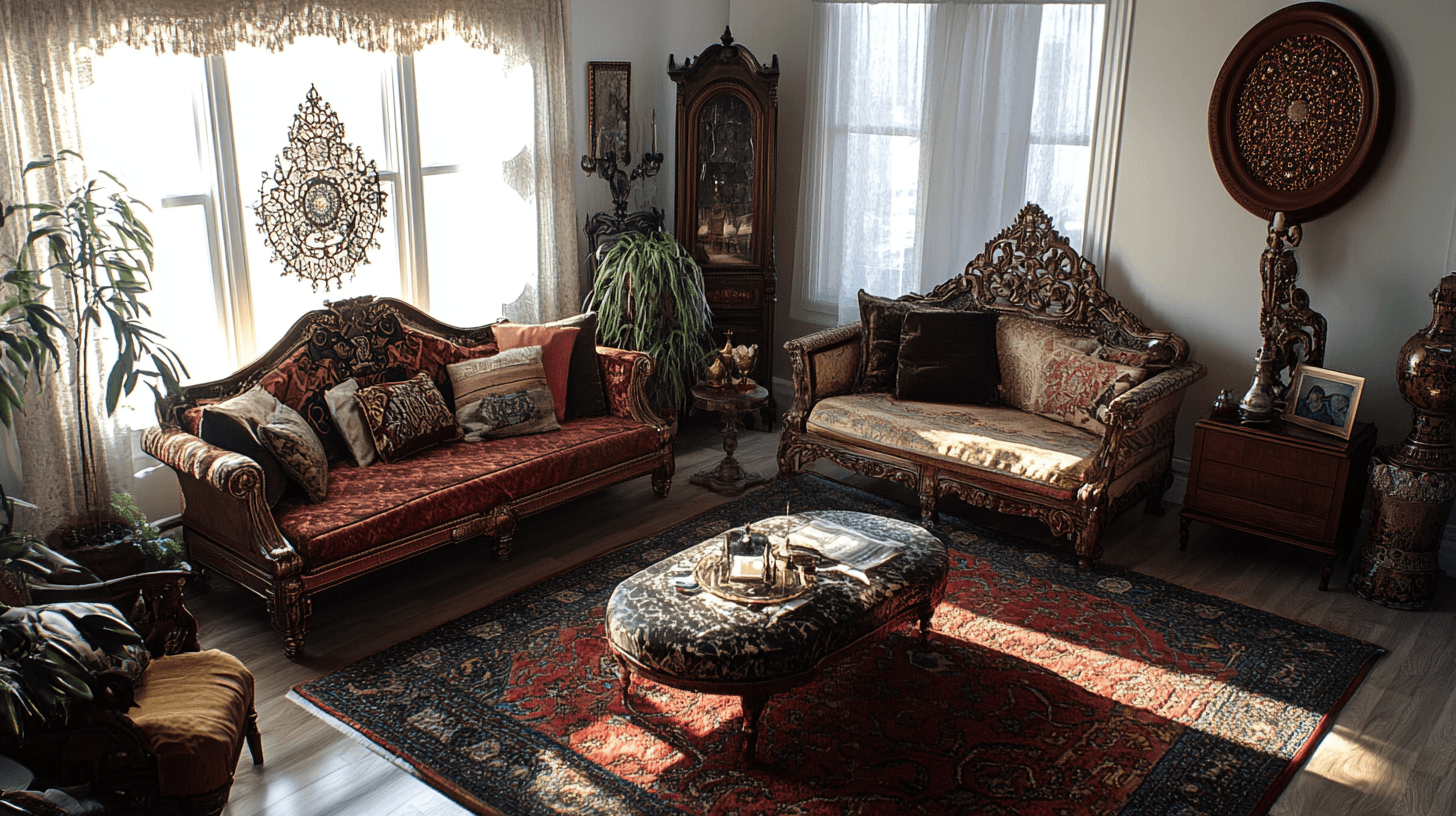 Fusion style: A mix of different cultures and eras