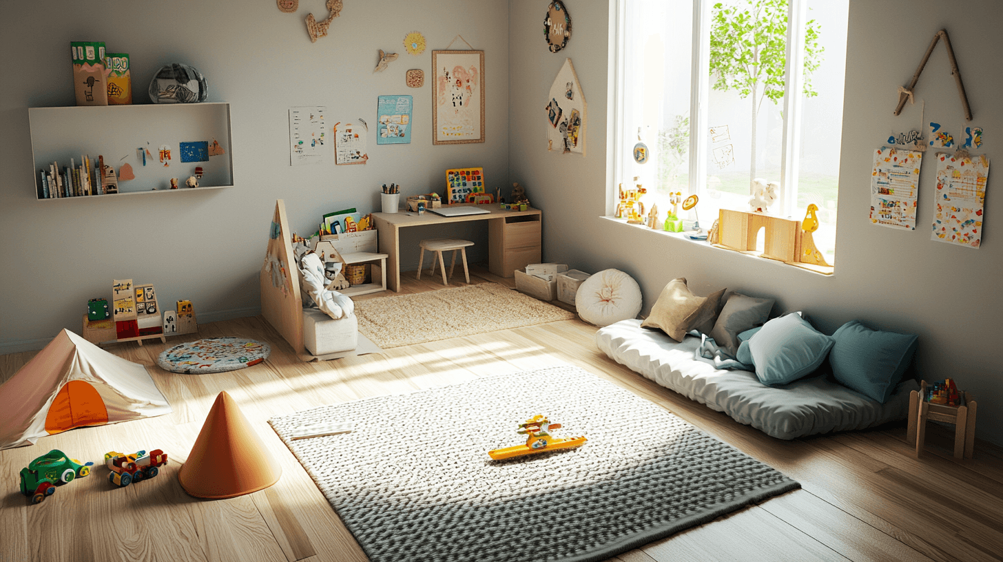 Room Design: Space for Play, Learning, and Relaxation