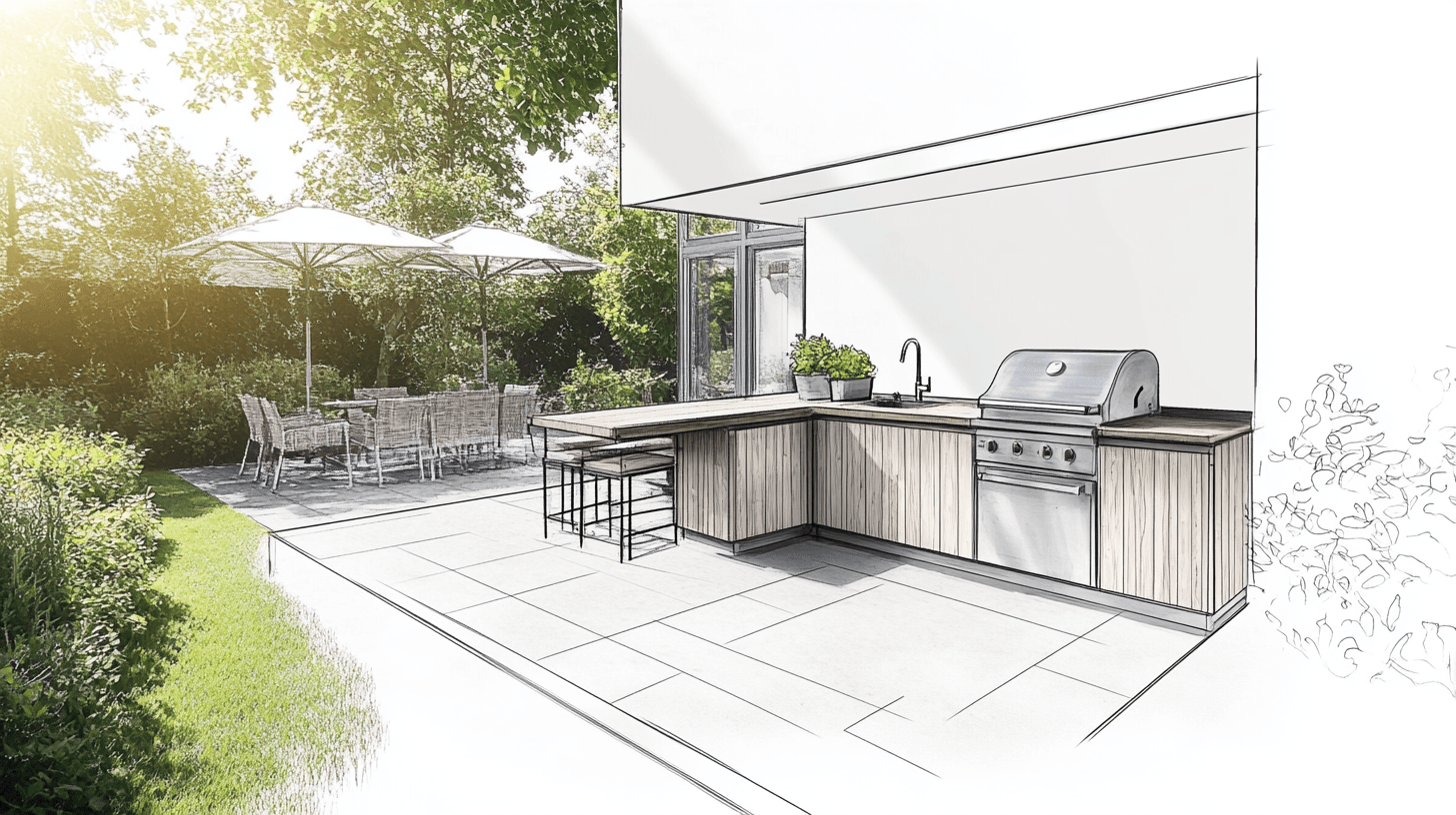 Practical tips for planning your outdoor kitchen