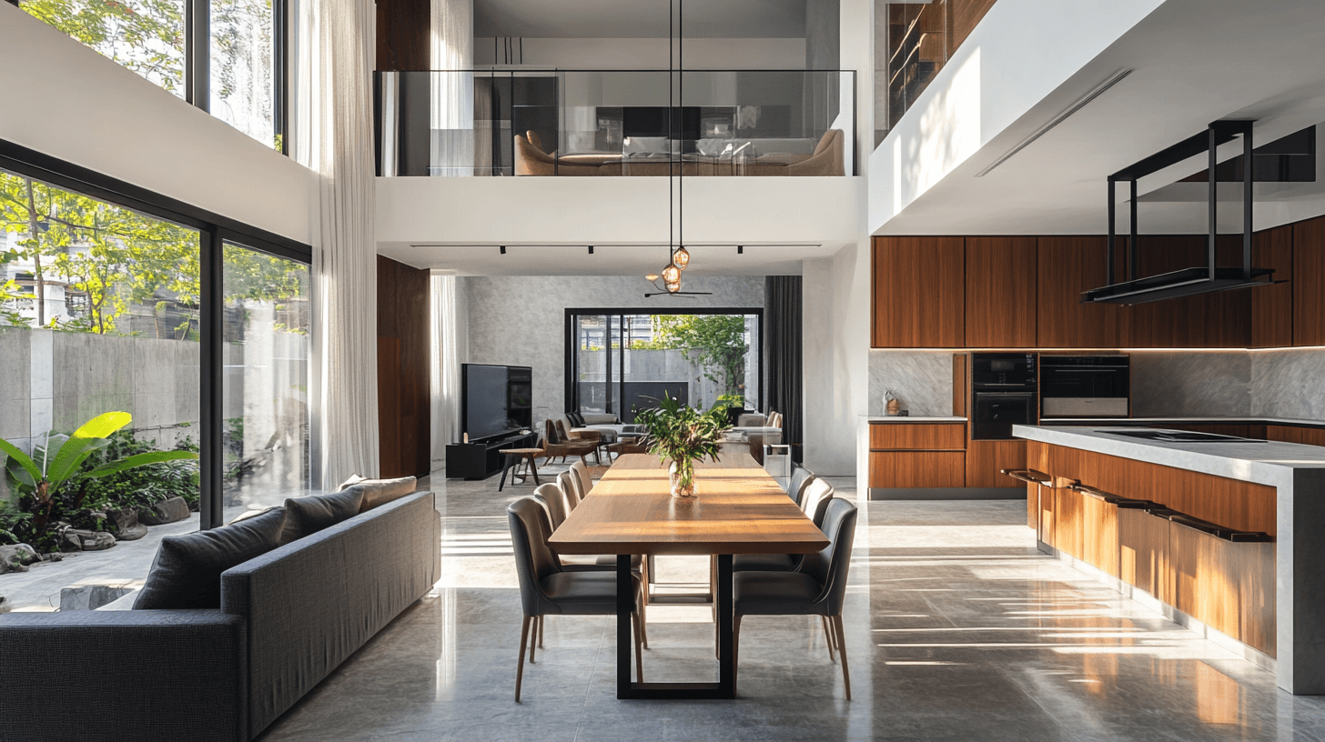 Open-plan kitchen: The perfect meeting place for family and friends