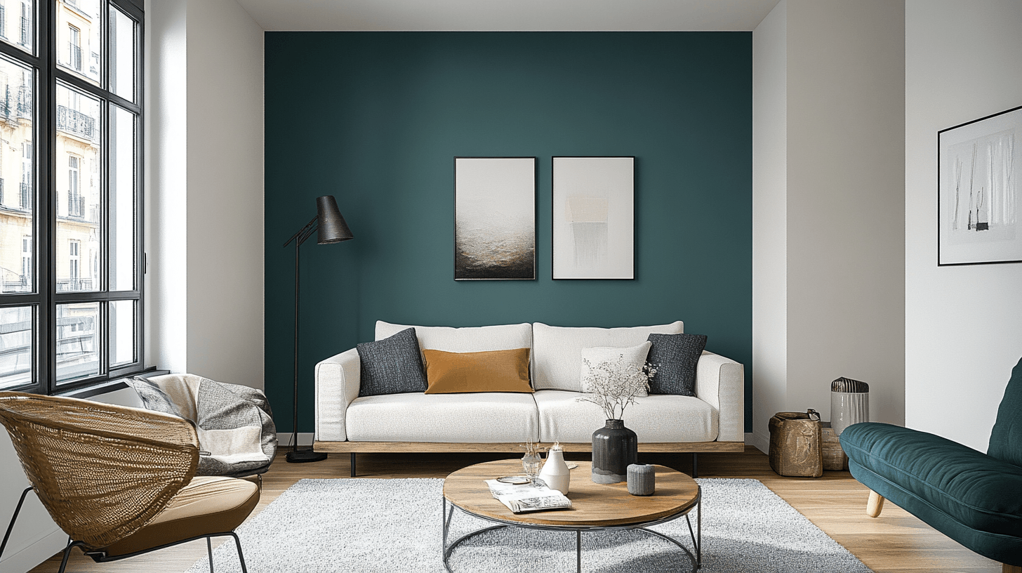 Petrol as Wall Color: Courage for Change