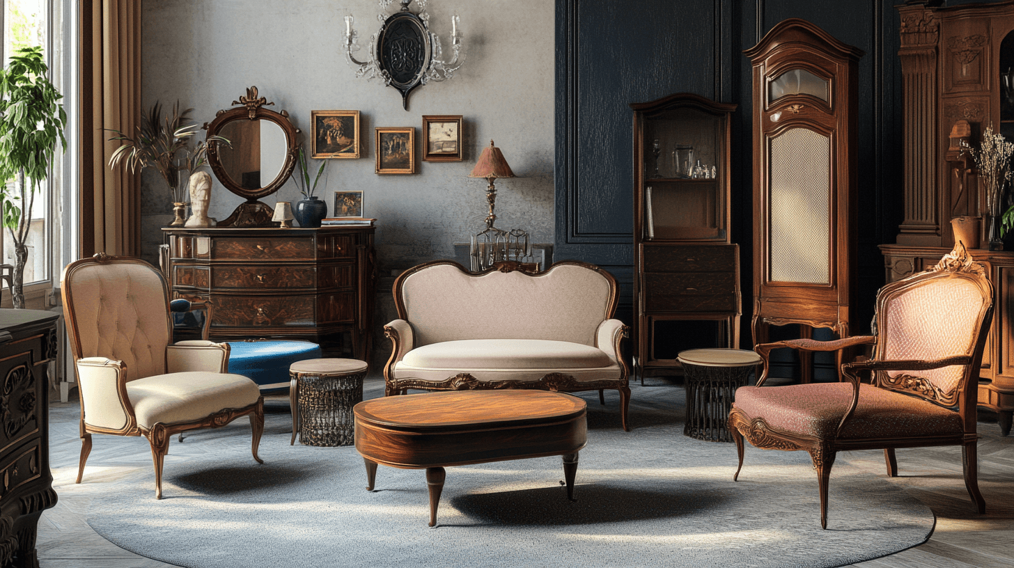 The Variety of Vintage Furniture: From Art Deco to Mid-Century Modern