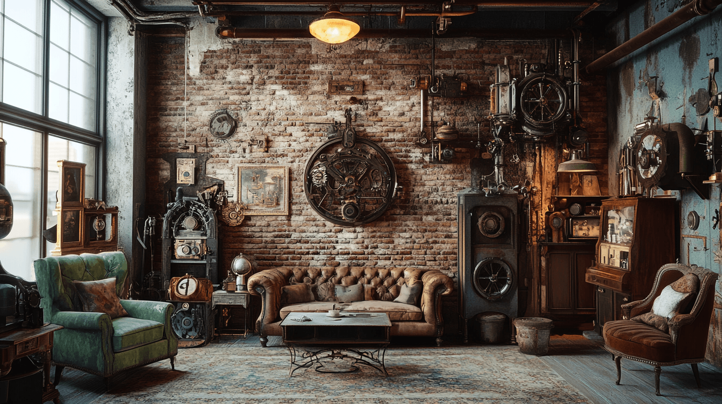 Steampunk: Industrial with Victorian charm