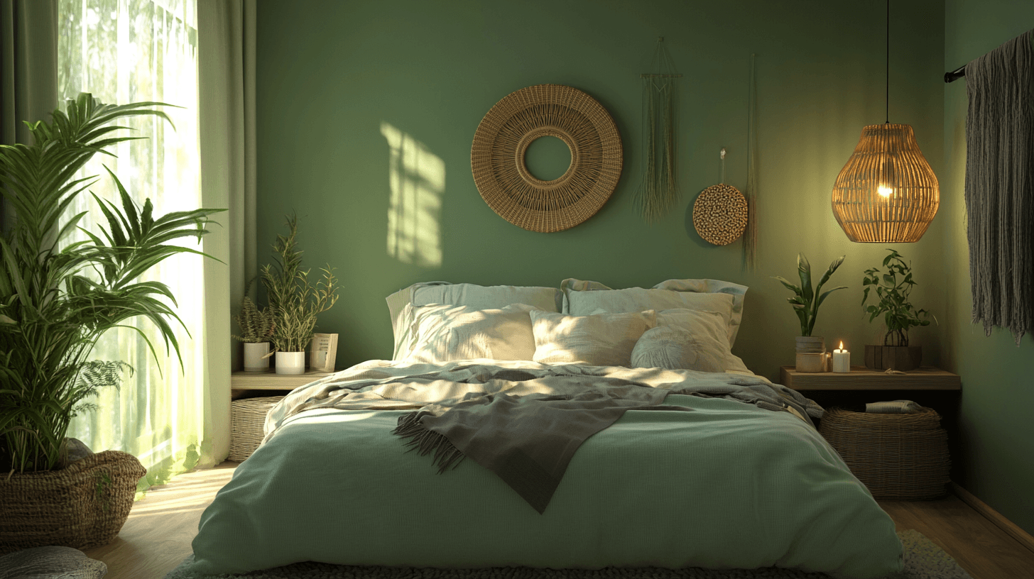 Green as the color of relaxation and regeneration