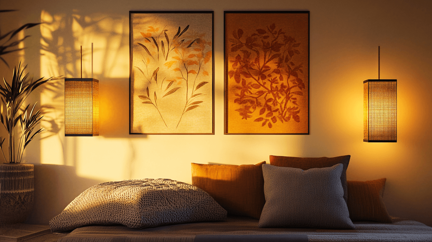 Decoration and accessories for an inviting atmosphere