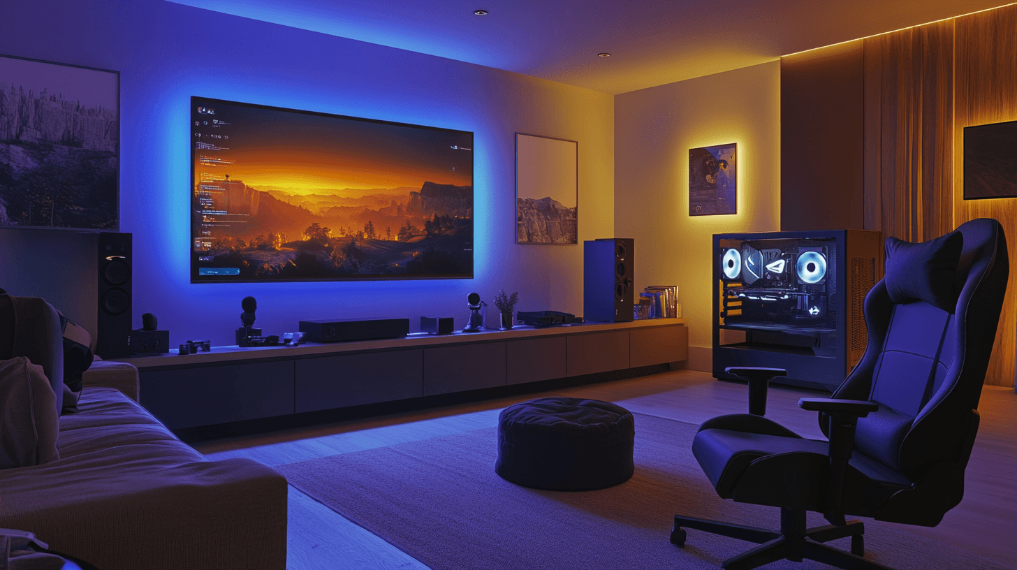 Designing a Gaming Room: Combining Technology and Comfort
