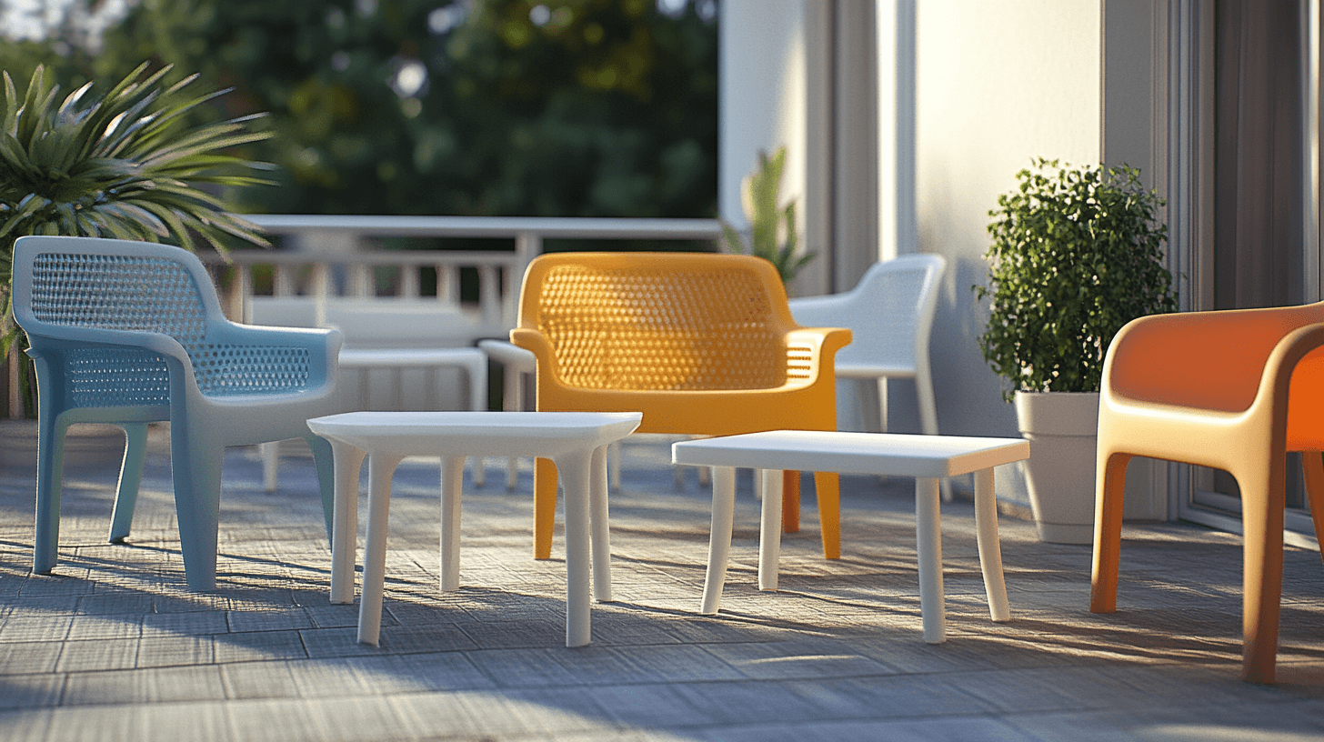 Advantages of plastic garden furniture