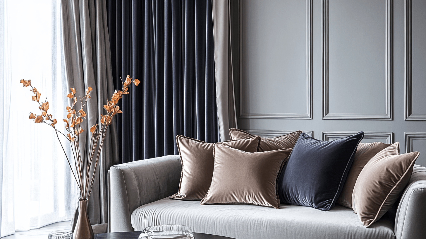 Velvet decorations: Small accents with a big impact