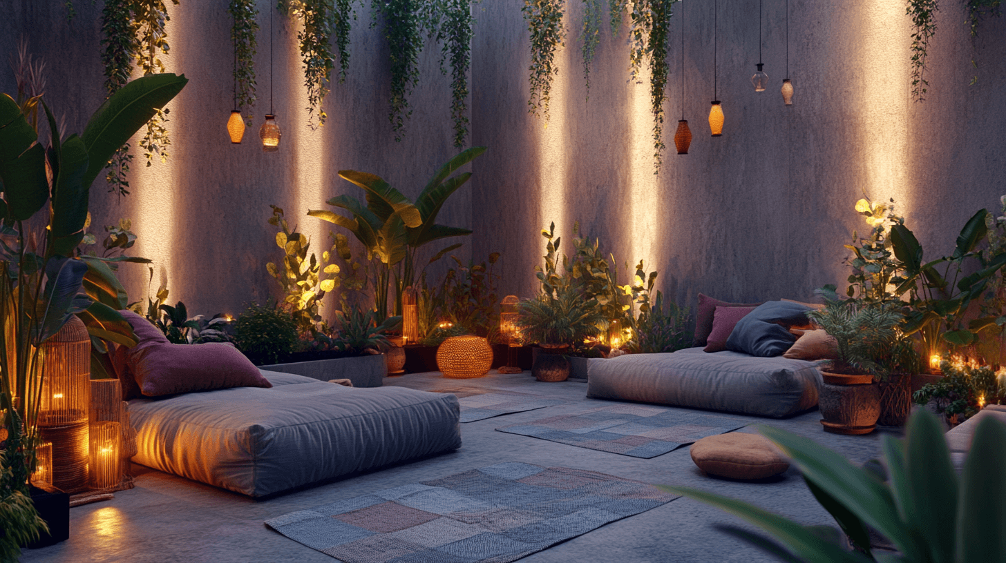 Design ideas for your outdoor lounge area