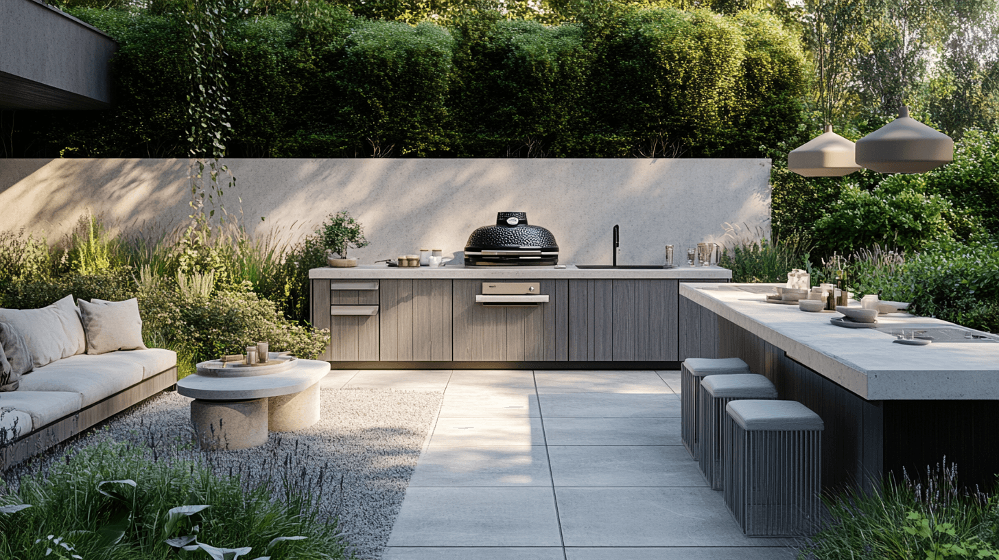 Setting up an outdoor kitchen: Making cooking outdoors easy