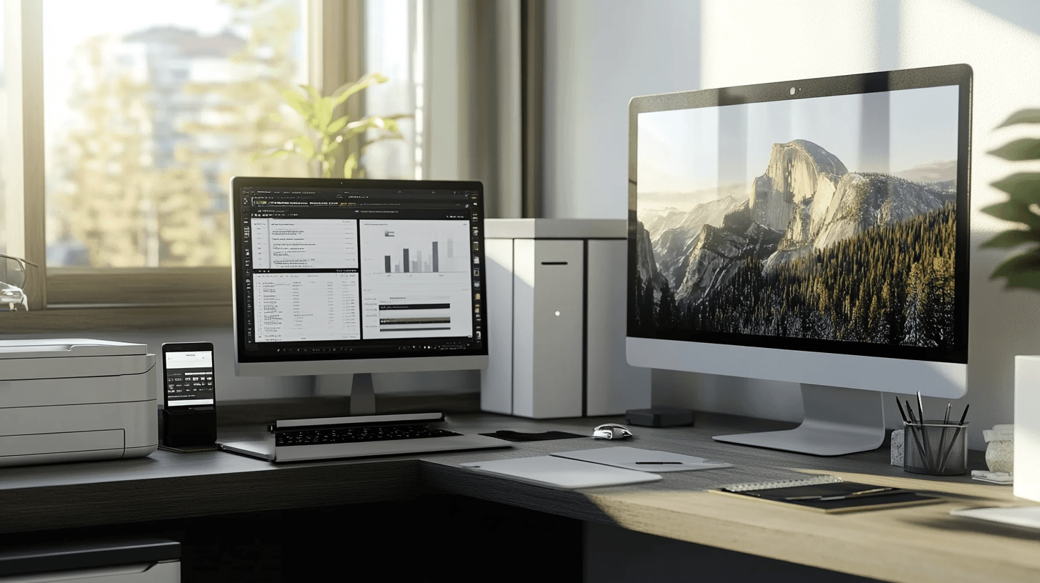 Technical equipment for an efficient home office
