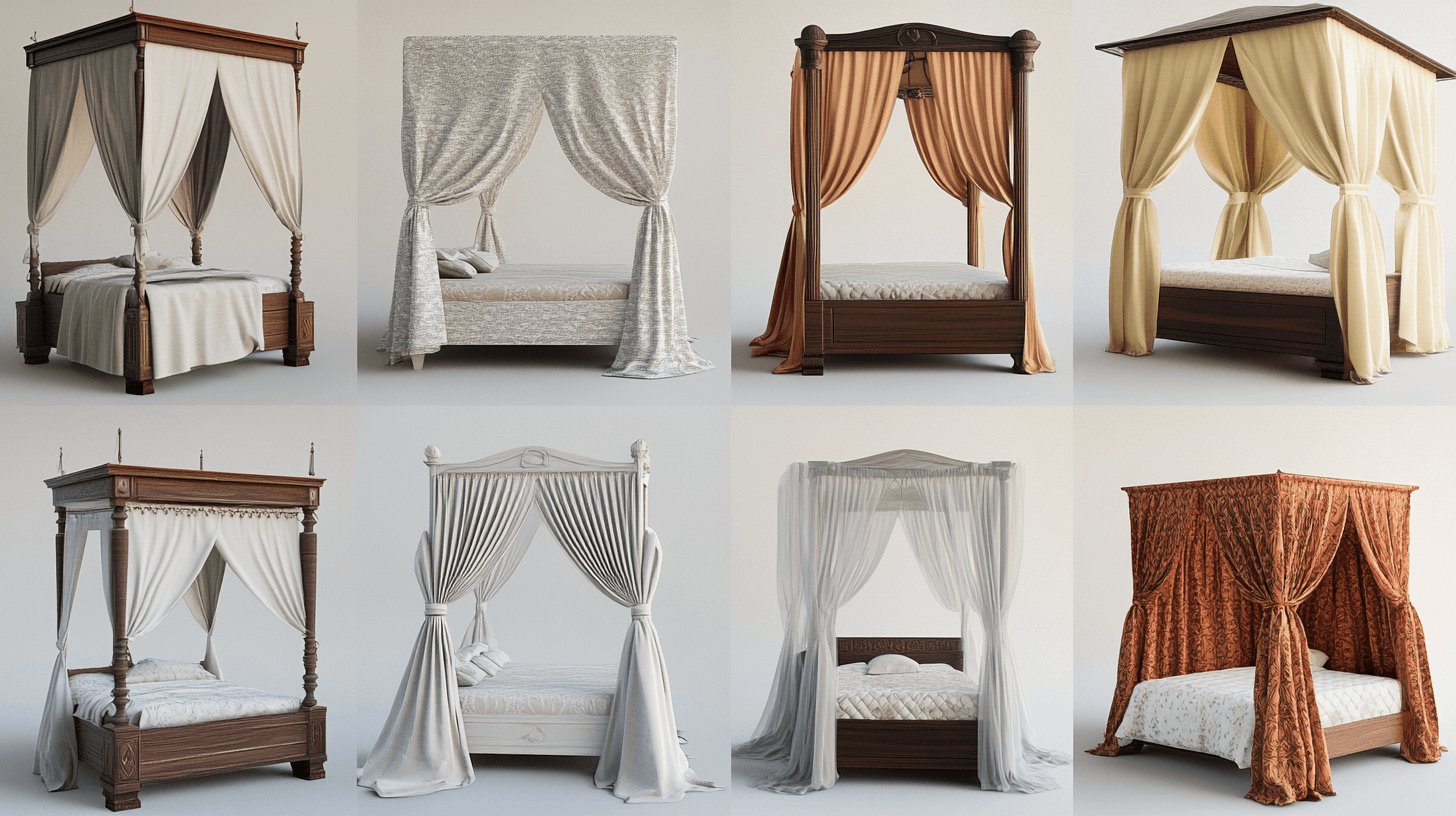 The variety of canopy beds: From classic to modern