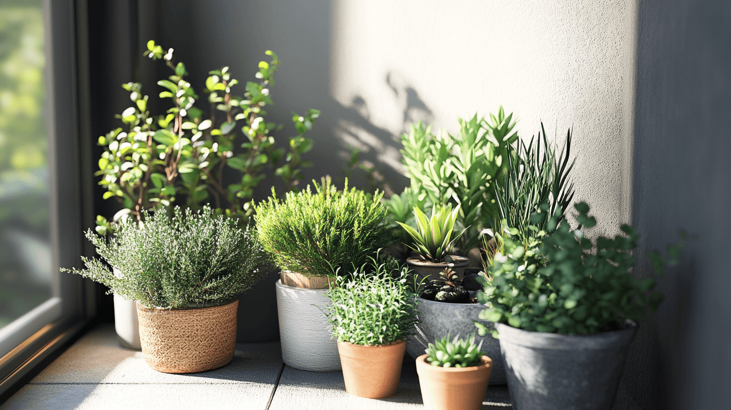 Low-maintenance plants for the small balcony