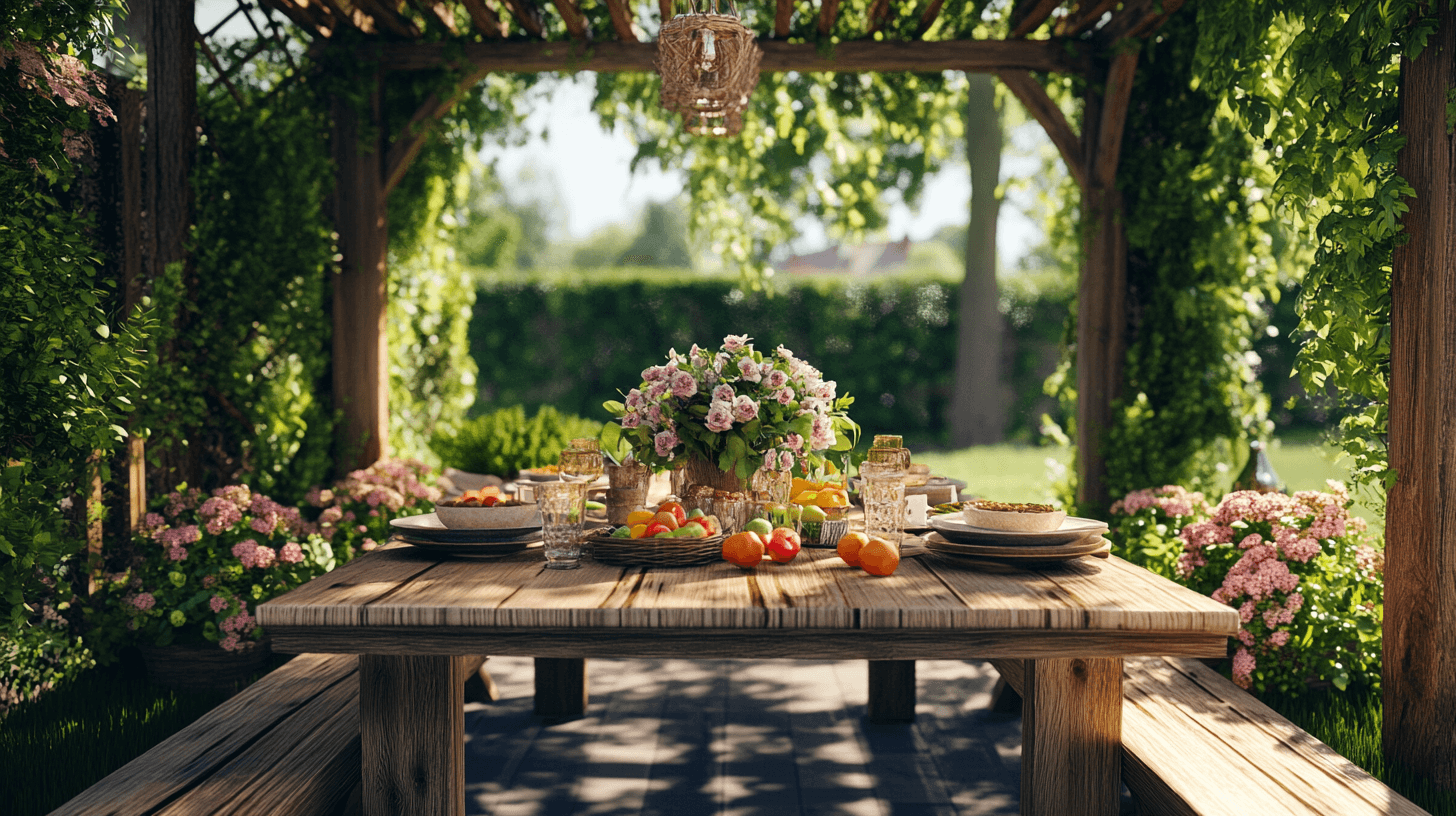 Natural materials for a harmonious atmosphere