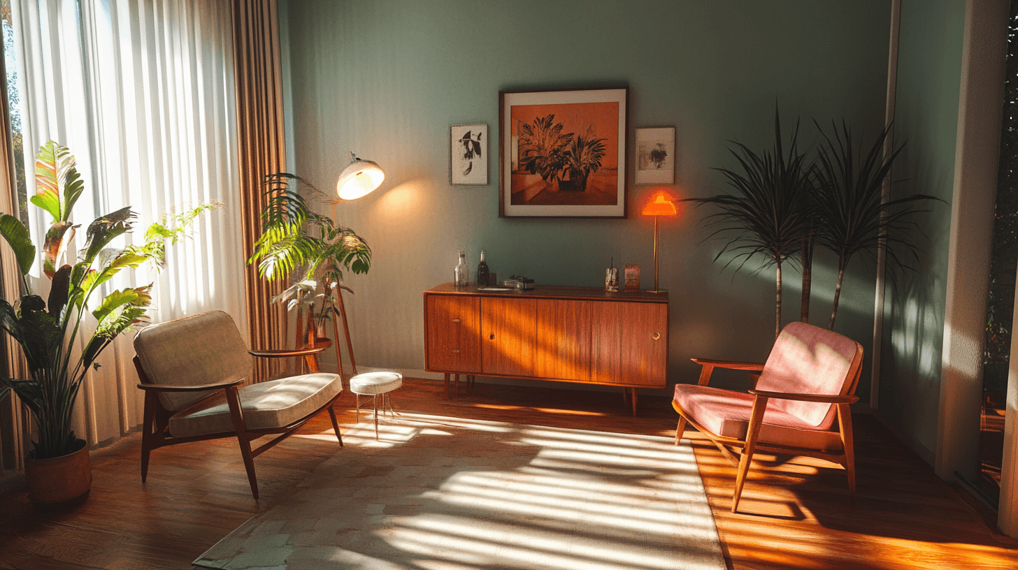 Combining living styles: Tips for the Scandi-Retro look