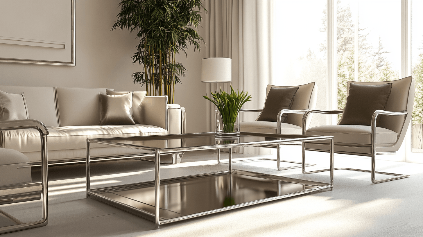 Metal furniture: Timeless elegance for your home
