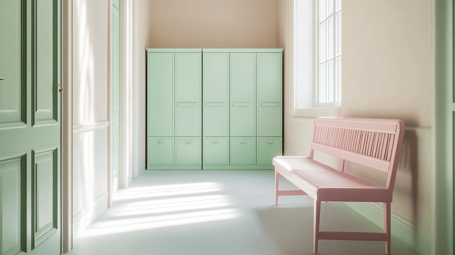 Furniture in pastel tones: Stylish and functional