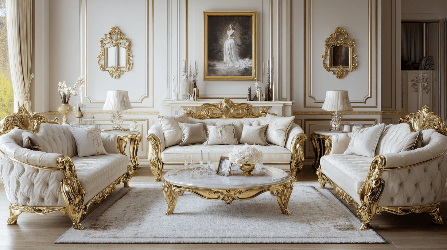 Modern Glamour: Luxury with a Touch of Sparkle