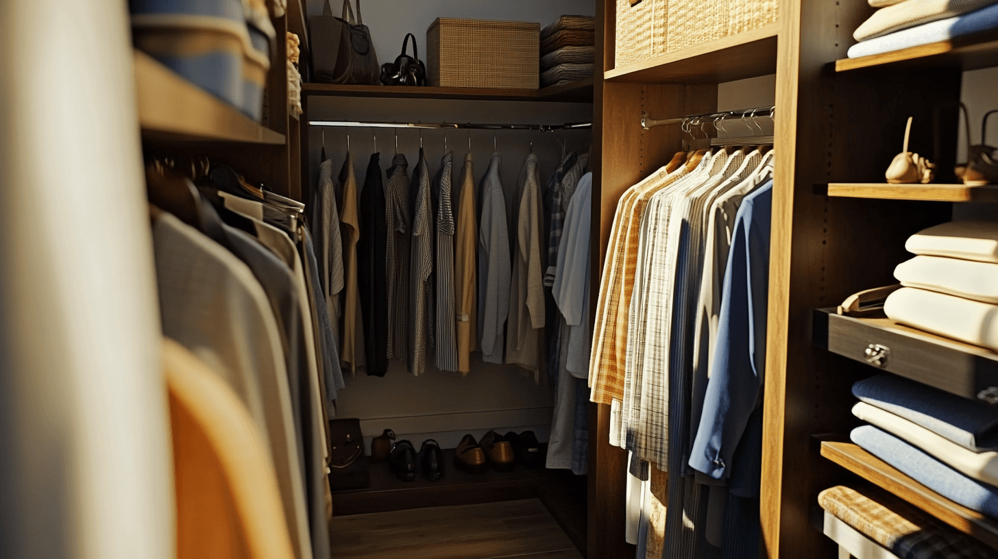 Advantages of a walk-in closet