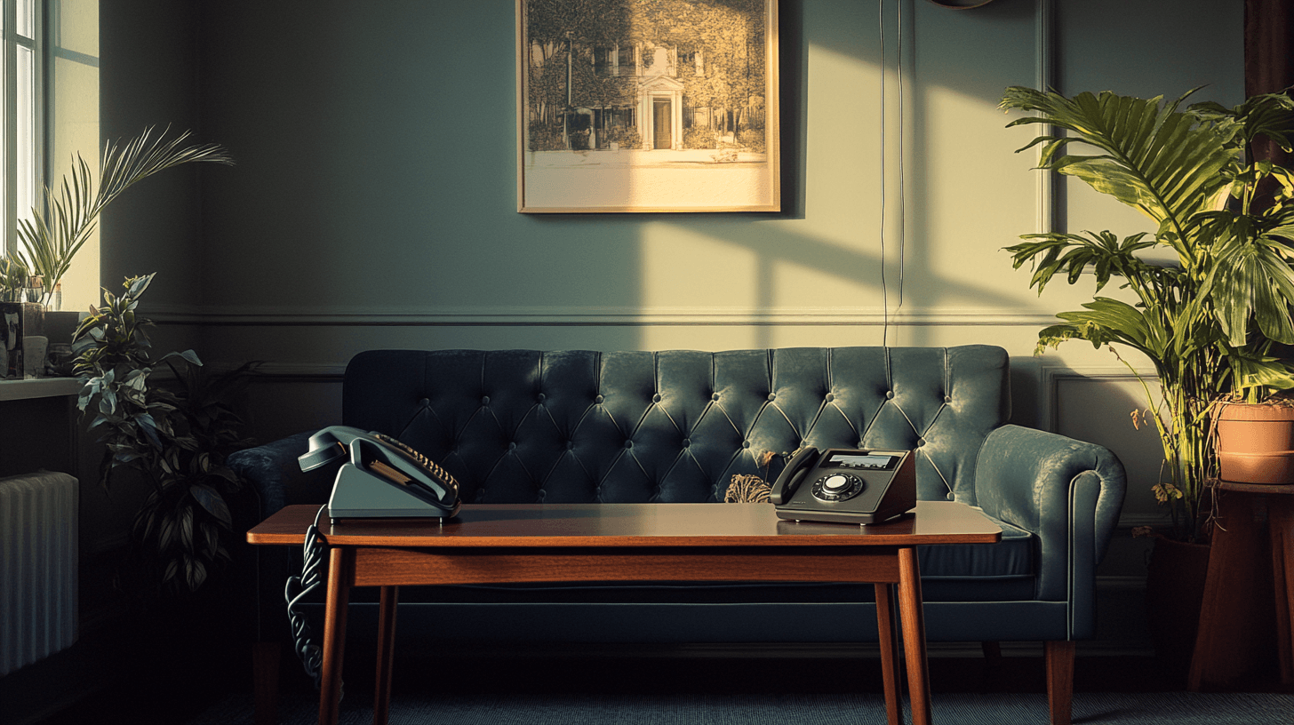 Integration of telephone tables into your home