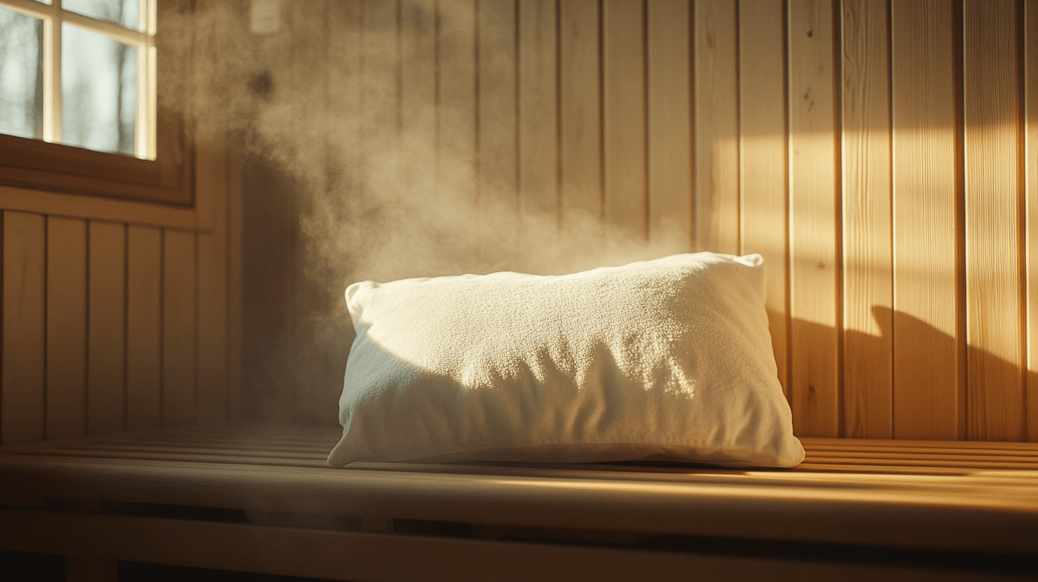 Sauna pillow: For perfect relaxation