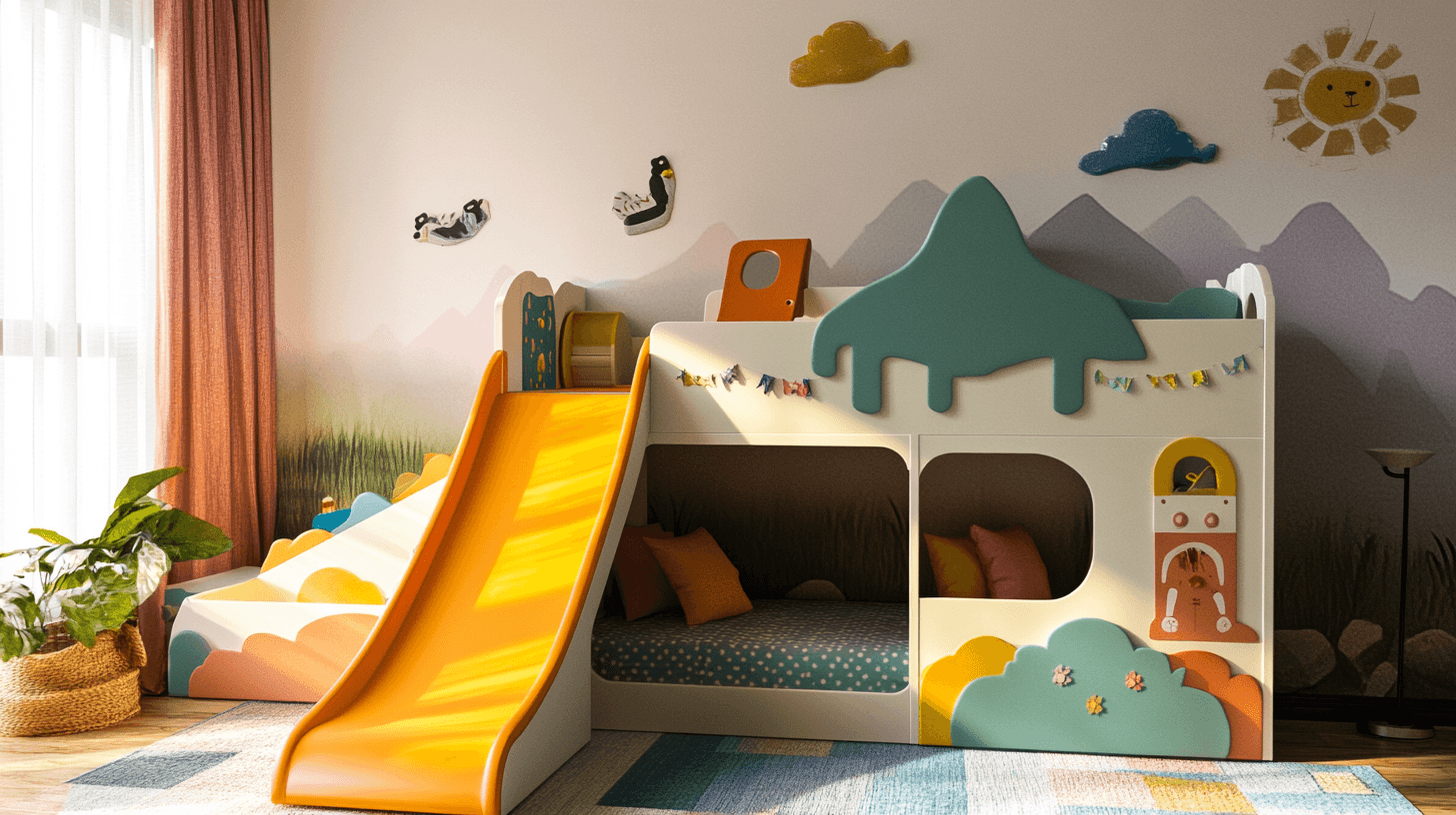 A place to play: Play beds for children