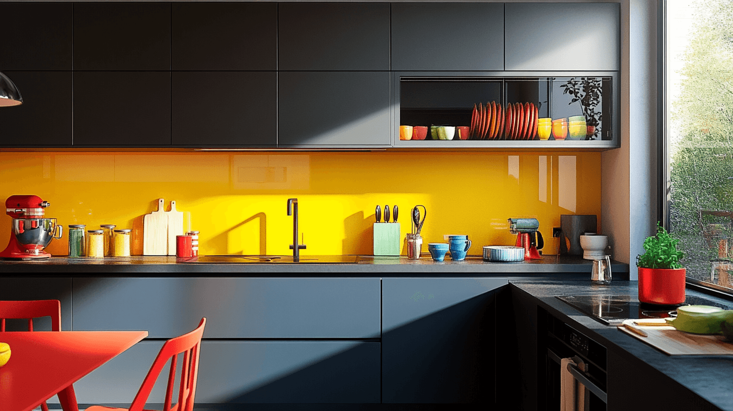 Kitchen Accents: Color Contrasts for a Fresh Look