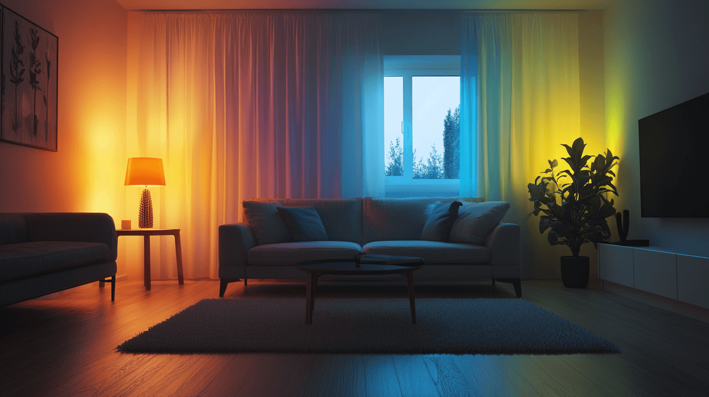 Light colors and their significance for the room effect