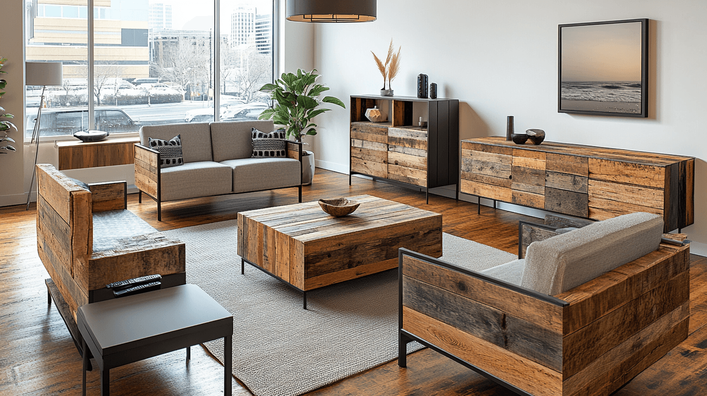 Recycled wood: Eco-friendly furniture with a story