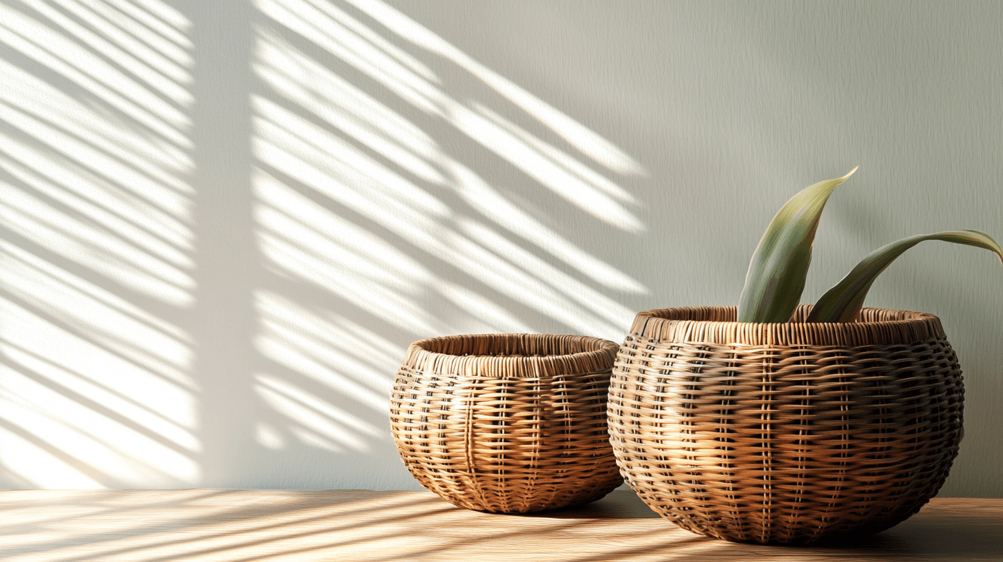 Materials and Designs: Variety of Decorative Baskets